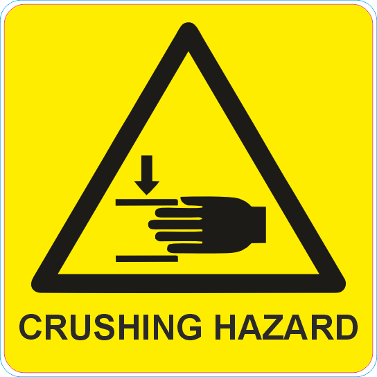 0510-021 Crushing hazard