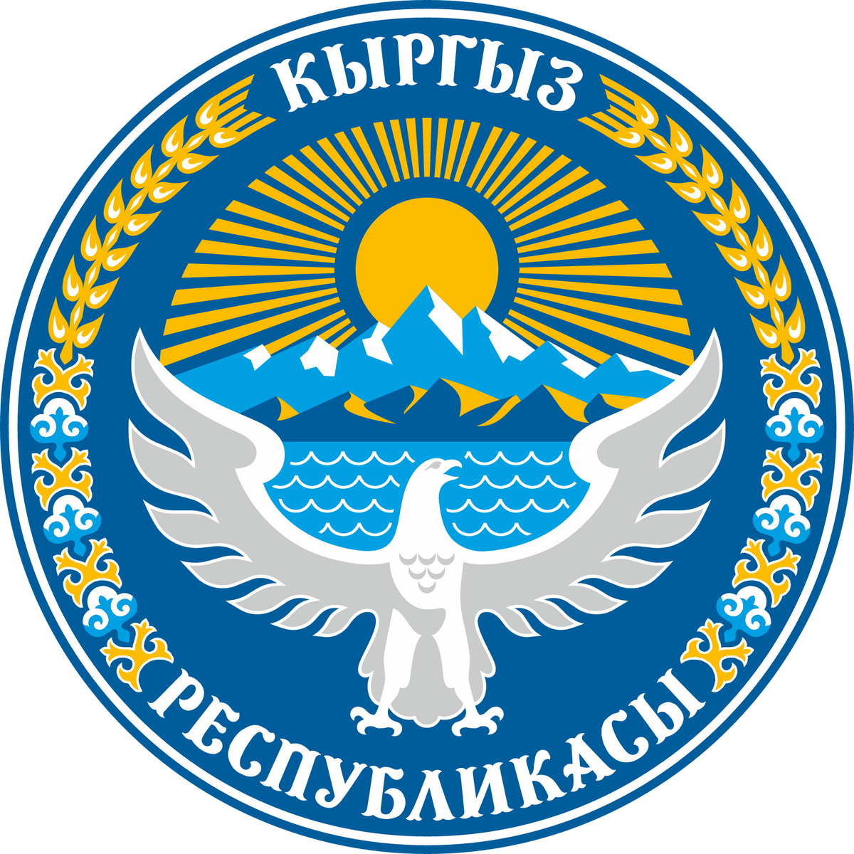 080201-130 Kirgisian vaakuna