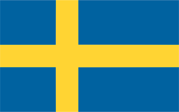 0801-002 Ruotsin lippu