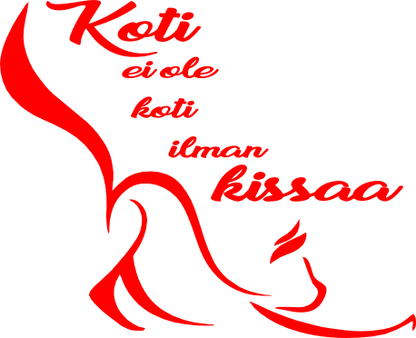 0202-002 Koti ei ole koti ilman kissaa