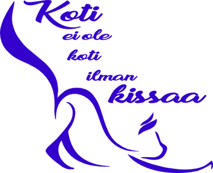 0202-002 Koti ei ole koti ilman kissaa