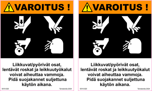 0510-020 Liikkuvat osat