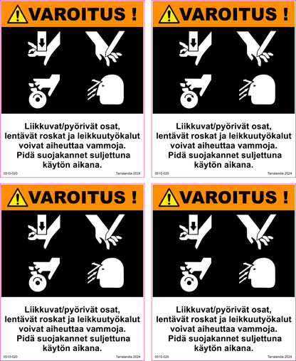 0510-020 Liikkuvat osat