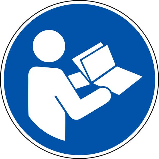0515-002 Lue käyttöohjeet määräysmerkki M002