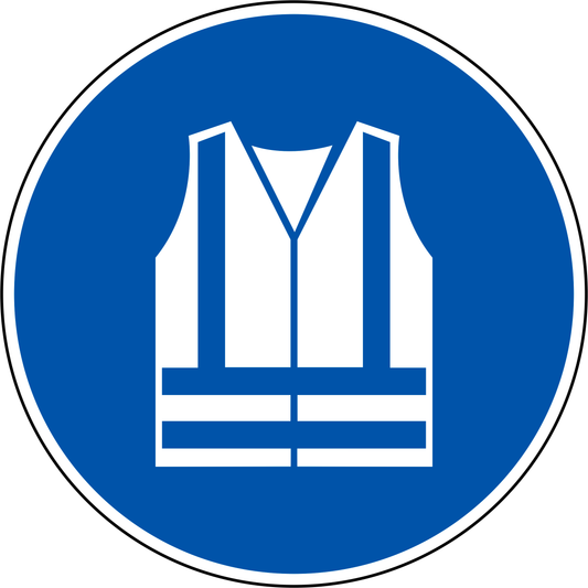 0515-014 Käytä huomioliiviä määräysmerkki M015