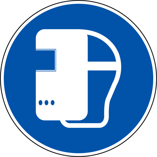 0515-017 Käytä hitsaussuojainta määräysmerkki M019