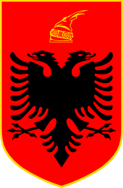 080201-005 Albanian vaakuna