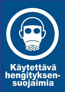 0501-014 Käytettävä hengitys suojaimia