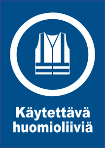 0501-015 Käytettävä huomioliiviä