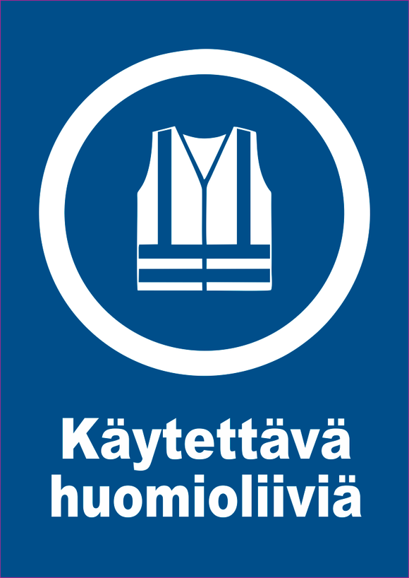 0501-015 Käytettävä huomioliiviä