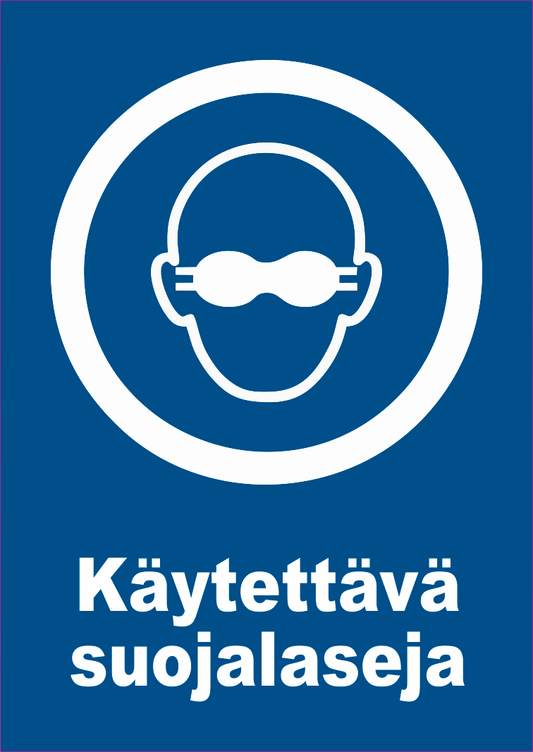 0501-022 Käytettävä suojalaseja