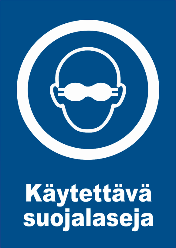 0501-022 Käytettävä suojalaseja