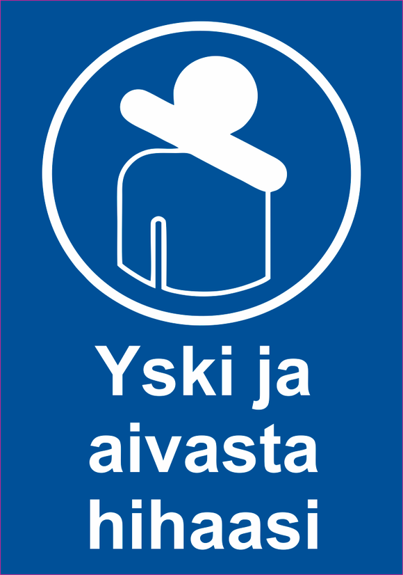 0501-033 Yski ja aivasta hihaan