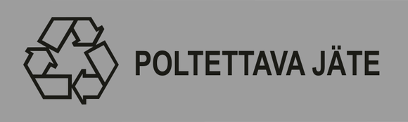 0503-025 Poltettava jäte