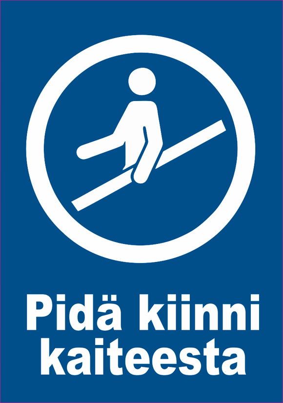 0506-011 Pidä kiinni kaiteesta