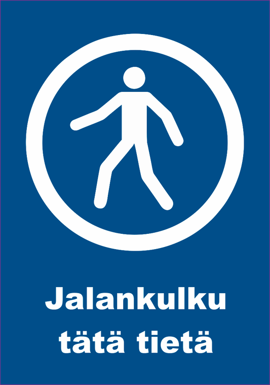 0506-015 Jalankulku tätä tietä