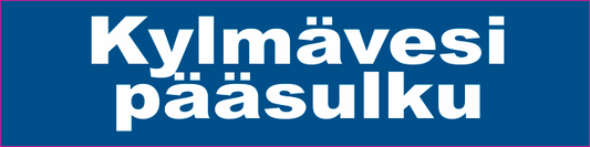 0507-016 Kylmävesi pääsulku