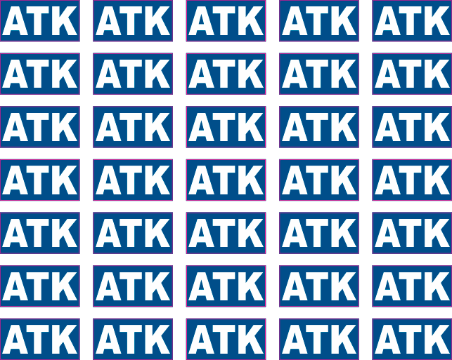 0509-001 ATK 35kpl pieniä tarroja 30x15mm