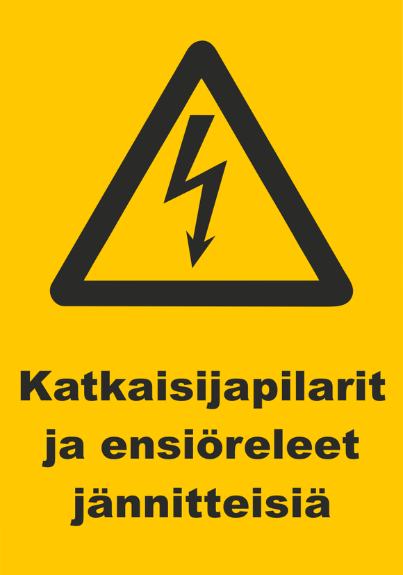 0509-007 Katkaisijapilarit ja ensiöreleet jännitteisiä