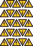 0509-065 Sähkövaroitusmerkki