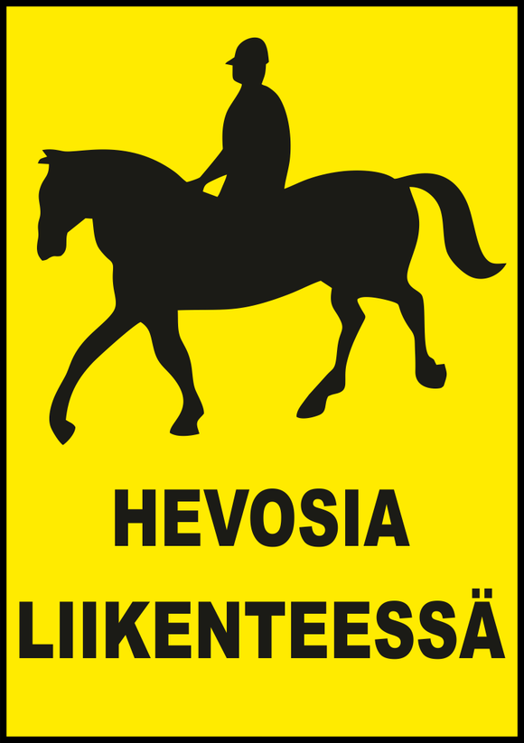 0510-001 Hevosia liikenteessä