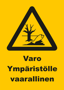 0511-018 Varo ympäristölle vaarallinen