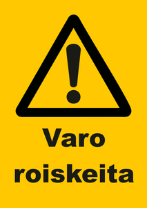 0511-024 Varo roiskeita