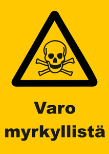 0511-027 Varo myrkyllistä