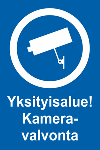 0514-010 Yksityisalue kameravalvonta