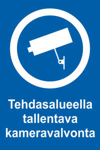 0514-013 Tehdasalueella tallentava kameravalvonta