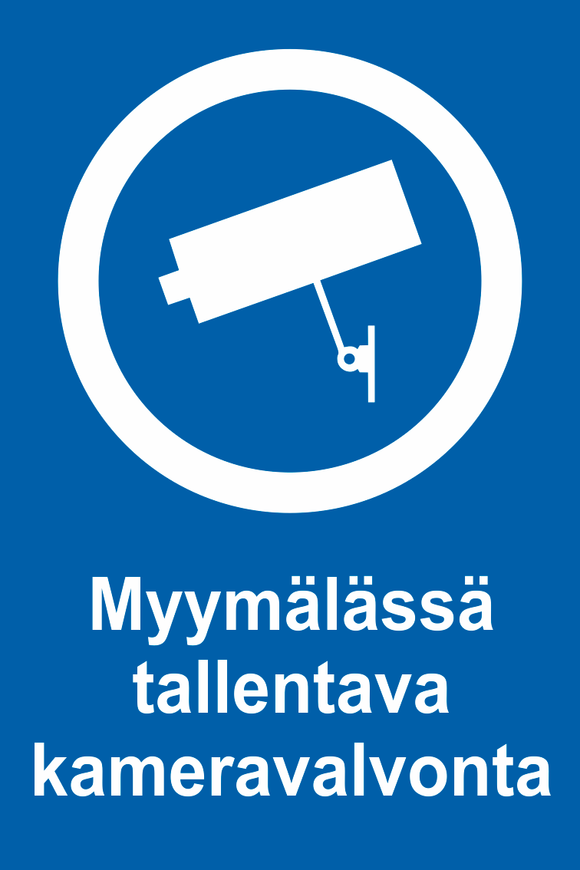 0514-014 Myymälässä tallentava kameravalvonta