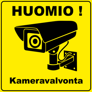 0514-028 Huomio kameravalvonta