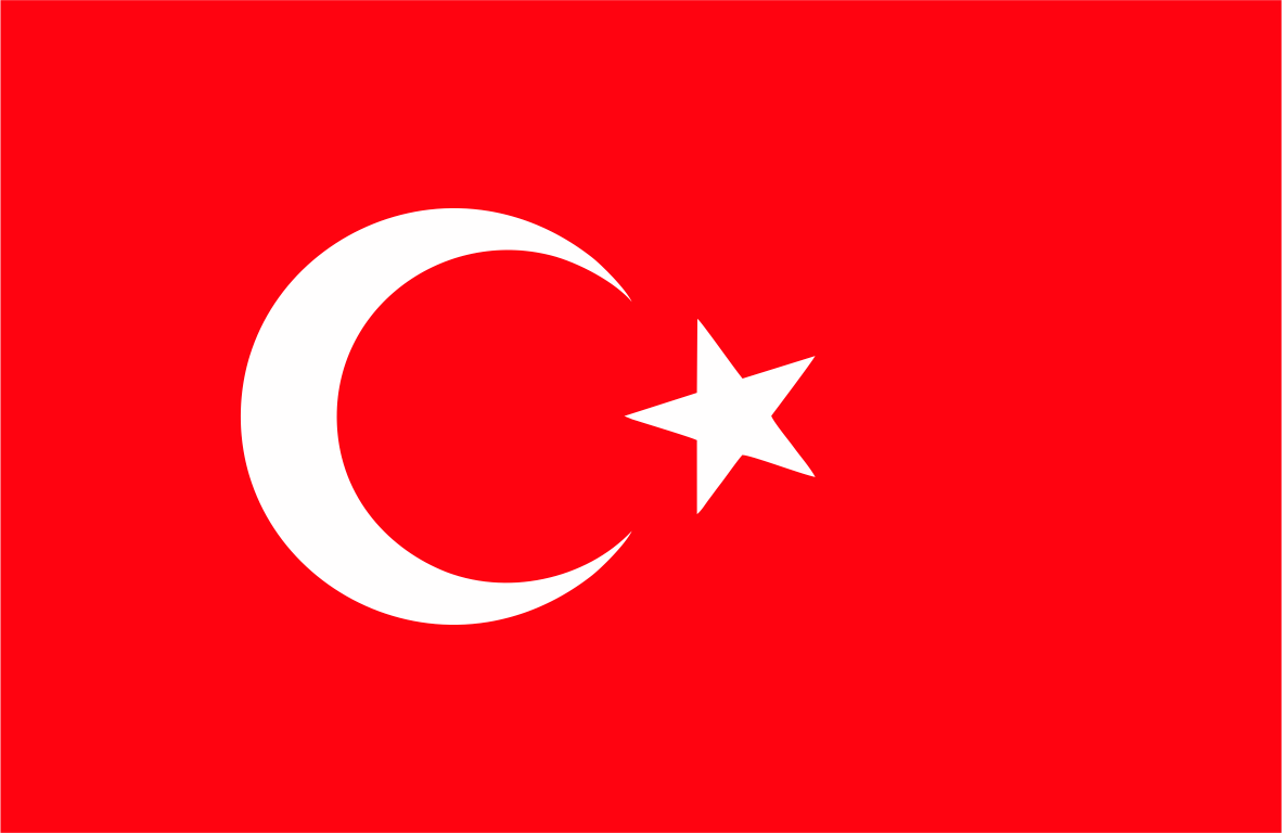 0801-034 Turkin lippu