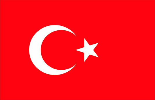 0801-034 Turkin lippu