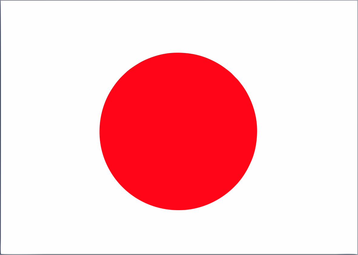 0801-045 Japanin lippu